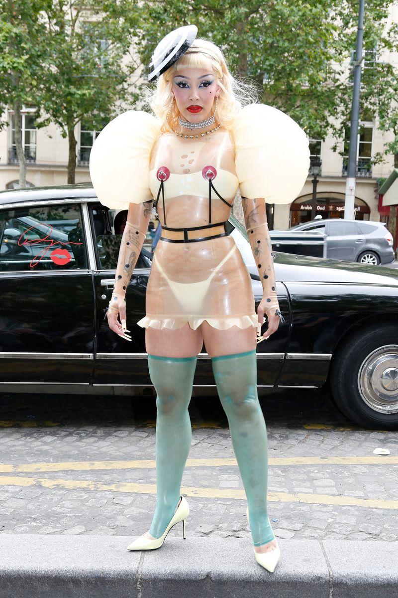 EXCLUSIVE: Doja Cat arriving at the event Doja Cat Mac at Sephora Champs Elysees. 08 Jun 2026 Pictured: Doja Cat. Photo credit: Spread Pictures / MEGA TheMegaAgency.com sales@mega.global